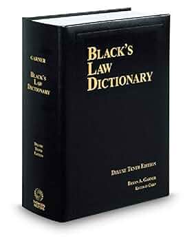 Black&#39;s Law Dictionary (BLACK&#39;S LAW DICTIONARY (STANDARD EDITION)) Garner， Bryan A. 8111EN1-Q1L._UF1000,1000_QL80_.jpg